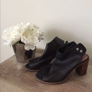 Steve Madden peep toe booties